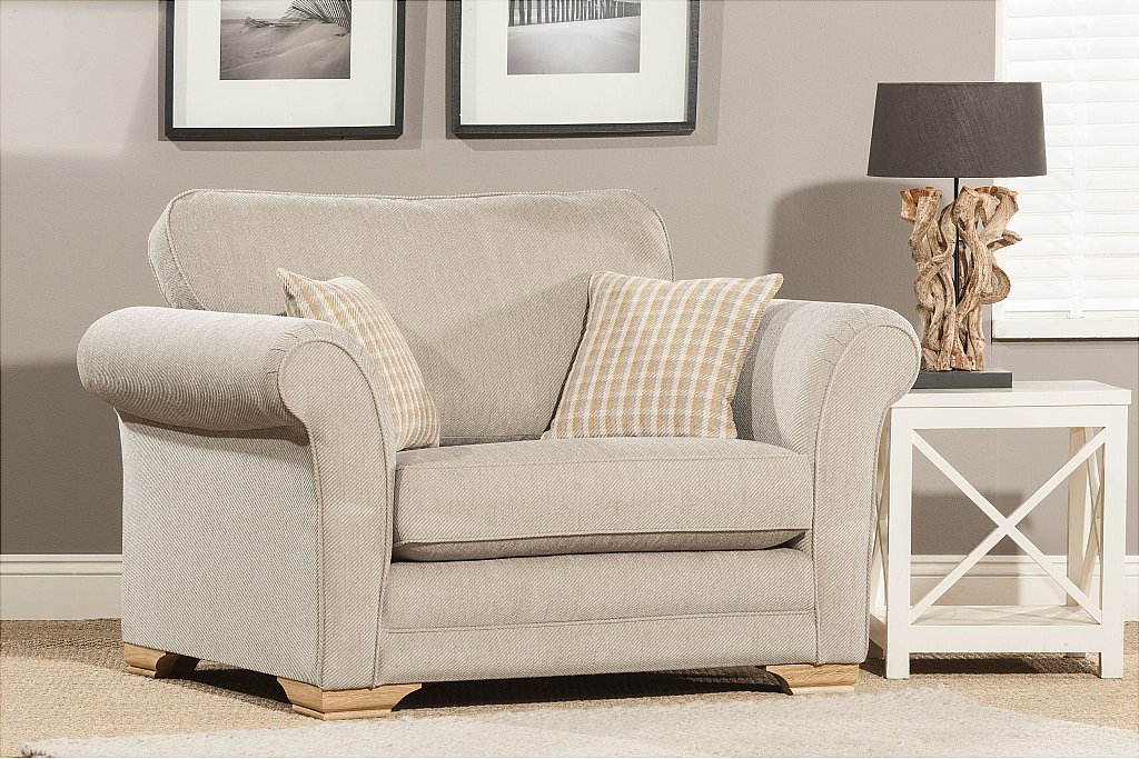 Alstons Upholstery - Newport Snuggler Chair Alstons Upholstery - Newport Snuggler Chair